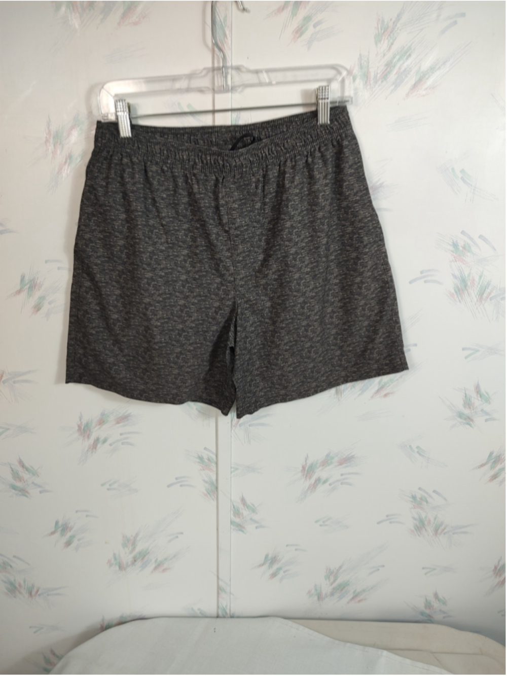Men's chubbies swim Shorts Grey Black Heathered L